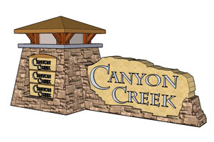 Bottrell Family Investments building at Canyon Creek Retail Center