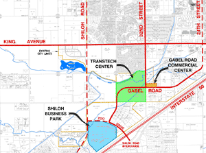 Shiloh Interchange Area